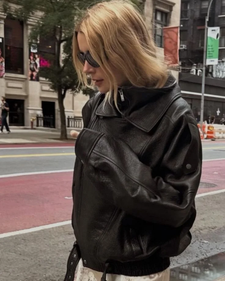 Style Obsessions: Leather Bomber Jackets — Nicole Bozzani